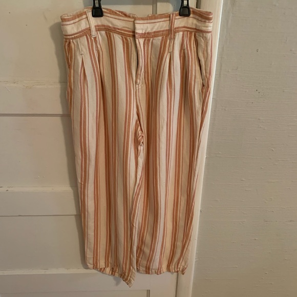 Free people striped beachy linen pants - Picture 9 of 10